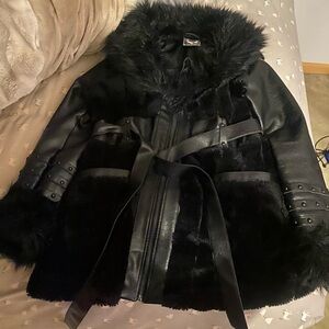 SOLD OUT Coat size is 3x runs 2 sizes small.